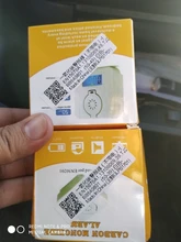 CO Detector Sensor de Gas de monóxido de carbono y de detectores de humo combinación advertencia envenenamiento por Gas de pantalla LCD de alta sensibilidad
