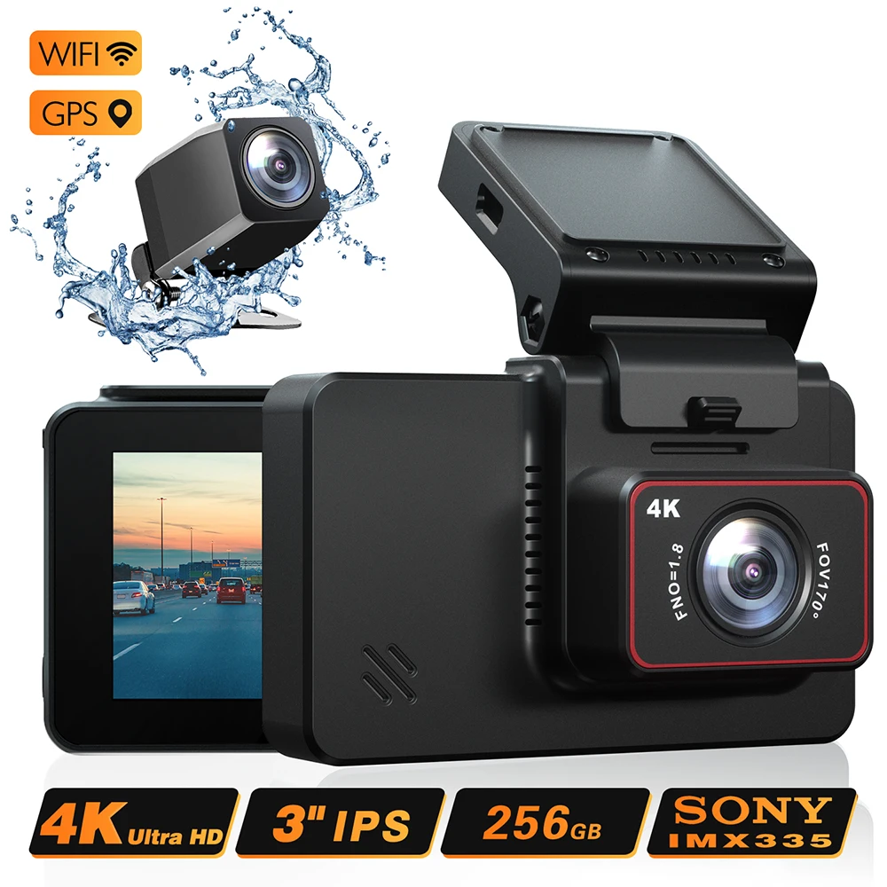 Kingslim 3" Car DVR Camera D4 Dual Dash Cam Wi-Fi GPS Auto Digital Video Recorder Dashcam Camera Touchscreen G-Sensor Car DVRs
Kingslim 3" Car DVR Camera D4 Dual Dash Cam Wi-Fi GPS Auto Digital Video Recorder Dashcam Camera Touchscreen G-Sensor Car DVRs