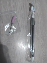 Piedra de cerámica de broca fresadora cortador de Burr de la cutícula manicura eléctrica uña trozos de piel eliminar Rotary Burr herramientas