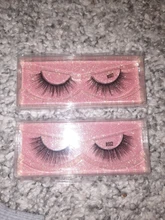 YSDO-pestañas 3D de visón esponjoso, pestañas postizas largas naturales gruesas, 1 par