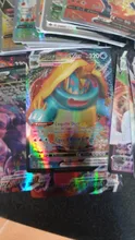 Juego de cartas de Pokemon francés para niños, juego de batalla brillante, Vmax TAG TEAM GX, Francaise V Max, 10-300 Uds.