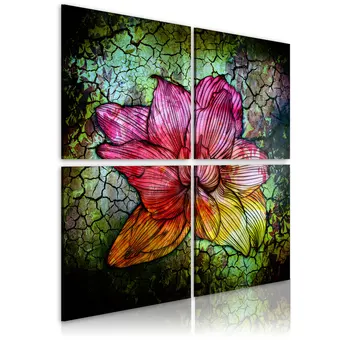Glass picture-flower-40x40 cm 
Glass picture-flower-40x40 cm