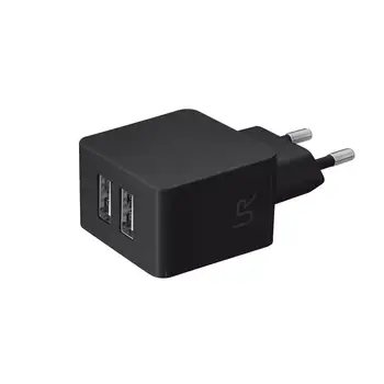 Total power charger Wall to Wall Dual USB5W 10WTRUST URBAN6.91 
Total power charger Wall to Wall Dual USB5W 10WTRUST URBAN6.91