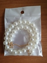 17KM-gargantilla de perla blanca de imitación para mujer, collar de boda con perlas redondas grandes, joyería de moda