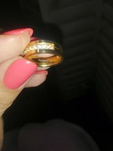 AZIZ BEKKAOUI-Anillos de boda para mujeres y hombres, joyería de compromiso grabada con nombre, banda de acero inoxidable, envío directo