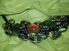 Anillo de cristal con cambio de Color según estado de ánimo, joyería de cristal con cambio de Color según estado de ánimo, anillos de temperatura, sensibilidad, estado de ánimo, regalos de tamaño ajustable, suministros para fiestas y eventos, 2016