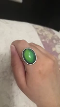 Anillo de cristal con cambio de Color según estado de ánimo, joyería de cristal con cambio de Color según estado de ánimo, anillos de temperatura, sensibilidad, estado de ánimo, regalos de tamaño ajustable, suministros para fiestas y eventos, 2016