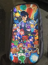 Peleas estrellas de gran capacidad lápiz caso juego abandonada la escuela estuche de bolígrafo suministros bolsa de lápiz de la escuela caja de lápiz bolsa, papelería