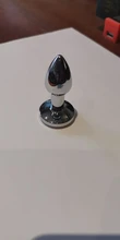 Tapón Anal de acero inoxidable para hombres y mujeres, Juguetes sexuales, tapón trasero, joyería de cristal, entrenador, consolador Anal, tienda sexual para adultos