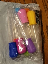 Alimentador de medicina con cuentagotas para bebé, dispositivo de medicina para niños, pipeta de silicona, de alimentos líquidos cuentagotas, utensilios infantiles de 5ML, 6/7/8/10 Uds.