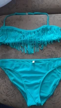 Bikinis de estilo Bandage para niña, traje de baño liso con borlas para niño de 9 a 16 años, ropa de playa, bañador para niña, traje de baño para niño 2020