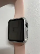 Funda Protector de Pantalla Compatible para Apple Watch iWatch Series 1 / 2 / 3 / 38 / 42 mm Carcasa Metalica para Reloj Apple