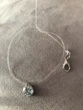 Collares cuadrados de imitación de perlas de cristal para mujer, gran oferta, poder de circonita, hilo de pescar transparente Invisible