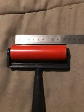 Rodillo de pintura de diamante, cepillo de goma de 10cm, cepillo de pintura de diamante, herramientas de dibujo de arte artesanal para bricolaje, 1 ud.