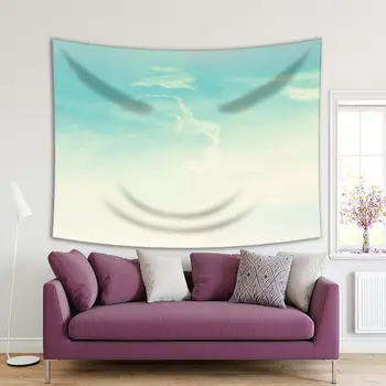 Tapestry Sky and Clouds Painting in Retro Colors Nature Cloudy Spring Day Scenery Cloudscape Printed Blue Beige 
Tapestry Sky and Clouds Painting in Retro Colors Nature Cloudy Spring Day Scenery Cloudscape Printed Blue Beige