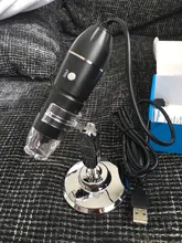 Microscopio Digital LED con USB, endoscopio con cámara para reparación de teléfonos móviles, colección de monedas, piel, ZM56, 1000x / 1600x