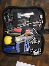 Kit de herramientas de reparación de relojes de 147 piezas, caja para quitar pasadores de enlace de reloj, abridor de barras de resorte, eliminador de horogemaker, Kit de herramientas de reparación Gereedschap repair