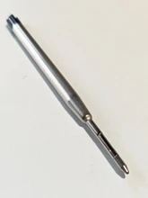 ZK20-pluma táctica de defensa antideslizante de aluminio, Kit de supervivencia con interruptor de vidrio de acero, portátil, de alta calidad