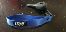 Lanyard Key-Chain-Rings Hanging-Strap Gift Black with Hook Car Man 1pcs