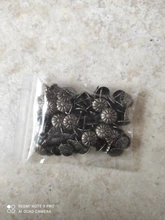 Tapicería de latón antiguo, caja de vino de regalo, joyería para uñas, tachuela decorativa para sofá, pasador, accesorios para uñas, 100 Uds.