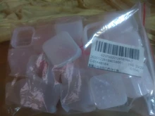 Cubiertas protectoras de silicona para pies de mesa, cubiertas antideslizantes redondas/cuadradas para patas de muebles, almohadillas de seguridad para suelo de esquina inferior, lote de 16 unidades