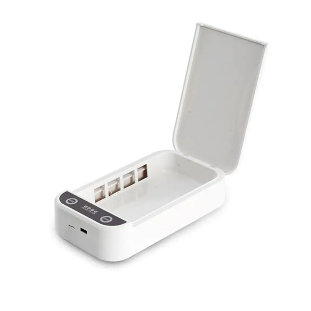 Uv Disinfection Box Dust Removal Sterilize Cell Phone Key Portable Household Sterilising Trays Machine Sterilizer Storage Box
Uv Disinfection Box Dust Removal Sterilize Cell Phone Key Portable Household Sterilising Trays Machine Sterilizer Storage Box