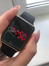 Relojes digitales deportivos para hombre y mujer, pulsera electrónica LED con correa de silicona, Masculino