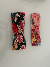 Cinta para la cabeza colorida para recién nacido, banda elástica para el pelo del bebé, bohemia, lazo