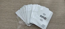Funda de aluminio con bloqueo NFC para tarjetas de Anti RFID, funda con tarjetero, protección antirrobo para billetera plateada