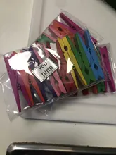 Clips de madera de 2,5mm, 3,5mm, 4,5mm, 6,0mm, 7,2mm, pinzas para fotos, pinza de ropa artesanal, Clips de decoración para escuela y oficina