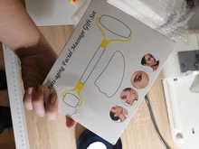 Herramienta para un levantamiento de rostro masajeador de cuarzo rosa de adelgazamiento Natural Jade rodillo masajeador Facial piedra masaje piel belleza conjunto de caja