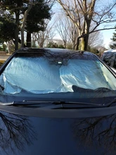 Visera de protección UV Universal para ventana delantera y trasera de coche, parasol para parabrisas, antinieve Ice