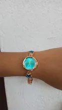 Relojes de pulsera con cielo estrellado para mujer, reloj de pulsera de cuarzo con diamantes de imitación, dorado rosa, femenino