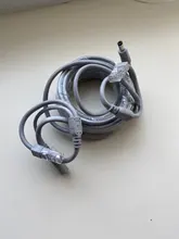 SUCAM 5M/10M/15M/20M/30M Ethernet Cable CAT5/CAT-5e RJ45 + DC poder gris Cables para cámara de red IP NVR sistema CCTV