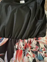 NASHAKAITE vestido para madre e hija otoño verano florales de retales vestido largo para mamá y mí ropa de madre e hija