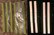Bandas reflectantes elásticas para brazo, pierna y correa de tobillo, reflectante de seguridad, cintas de correa para correr por la noche, caminar y ciclismo, 2 uds.