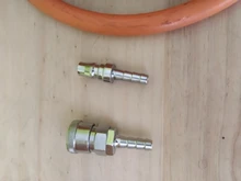 Conector neumático de hierro, Conector de manguera de aire, acoplador de liberación rápida, accesorios de línea de aire para manguera de 8mm SH20 PH20, 2 uds.