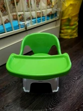 Silla de comedor para niños y bebés, asiento tapizado con dibujos animados, antideslizante, extraíble, para hablar