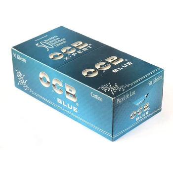 Papel de Fumar Azul X-pert Blue Marca OCB Papel de Liar Tamaño Corto 70mm Caja con 50 libritos
Papel de Fumar Azul X-pert Blue Marca OCB Papel de Liar Tamaño Corto 70mm Caja con 50 libritos