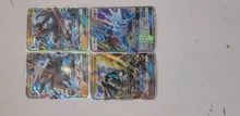 Juego de cartas de Pokemon para niños, cartas brillantes draufeu V VMAX GX de 140V, versión en francés e inglés