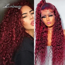 Synthetic Burgundy Lace Front Wig Black Red Afro Kinky Curly Frontal Pre Plucked Glueless 13x4 99j Hair Wigs For Black Women
Synthetic Burgundy Lace Front Wig Black Red Afro Kinky Curly Frontal Pre Plucked Glueless 13x4 99j Hair Wigs For Black Women