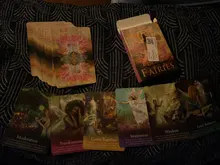 Cartas de Tarot The Oracle Of The fairyes, 44 Uds., cartas de juego portátiles en inglés, juego de mesa de cartas para fiesta de amigos