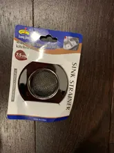 Sink Strainer Trap Hair-Catcher-Stopper SHOWER-DRAIN-HOLE-FILTER Bathtub Stainless-Steel