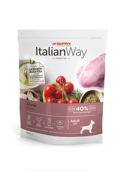 Italian way Dog Food small breeds with sensitive digestion with fresh duck 0.8 kg 2 PCs
Italian way Dog Food small breeds with sensitive digestion with fresh duck 0.8 kg 2 PCs