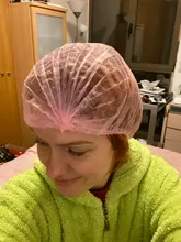 Accesorios de Microblading para maquillaje, sombrero, Red de pelo para tatuaje de cejas, 100 Uds.