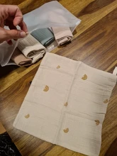 Toalla de algodón para bebé, 5 uds., Toalla de baño para bebé, pañuelo de eructo, gasa suave absorbente, paño de lavado para jardín de infantes