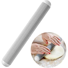 Silicone Rolling Pin ABS Non-stick Dough Roller Perfect for Baking, Pizza Dough Roller, Dumpling, Fondant, Pastry,Cooking Roller
Silicone Rolling Pin ABS Non-stick Dough Roller Perfect for Baking, Pizza Dough Roller, Dumpling, Fondant, Pastry,Cooking Roller