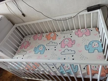 Sheets130 x 70 cm-sábana de cama ajustada para bebé recién nacido, con estampado de dibujos animados, fundas de colchón para cama de bebé, Unisex, niños y niñas