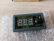 Controlador de Motor DC 5-30V, 12v, 24v, 5A, PWM, pantalla Digital de velocidad ajustable, codificador de relación de trabajo, frecuencia máxima de 15A, ZK-MG