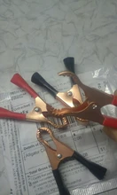 Connector-Plug Battery Alligator-Clips Test-Lead-Clips Crocodile Caravan Power Red Black